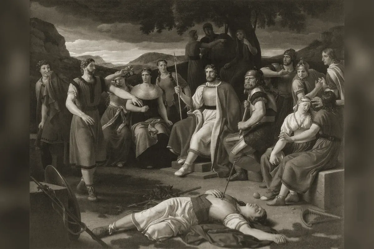 La mort de Baldr : le mythe le plus sombre de la mythologie nordique dans l'art classique