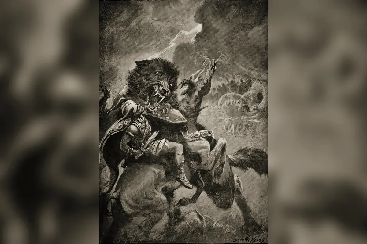 Fenrir in classical art