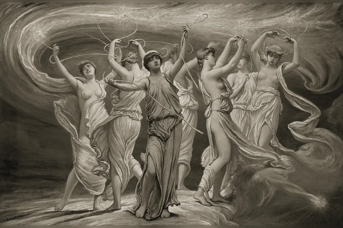 Les Pléiades dans l'art classique